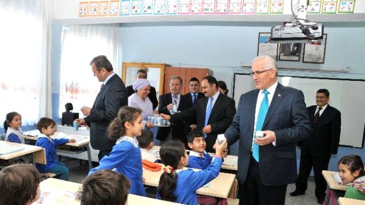 Okul Sütü Dağıtımı Başladı