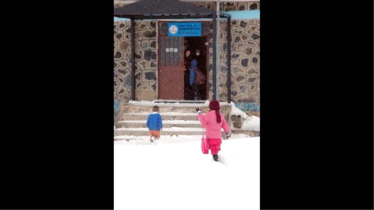 Doğu Anadolu\'da Eğitime Kar Engeli