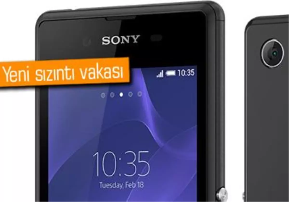 Sony Xperia E4 Yeniden Gözüktü