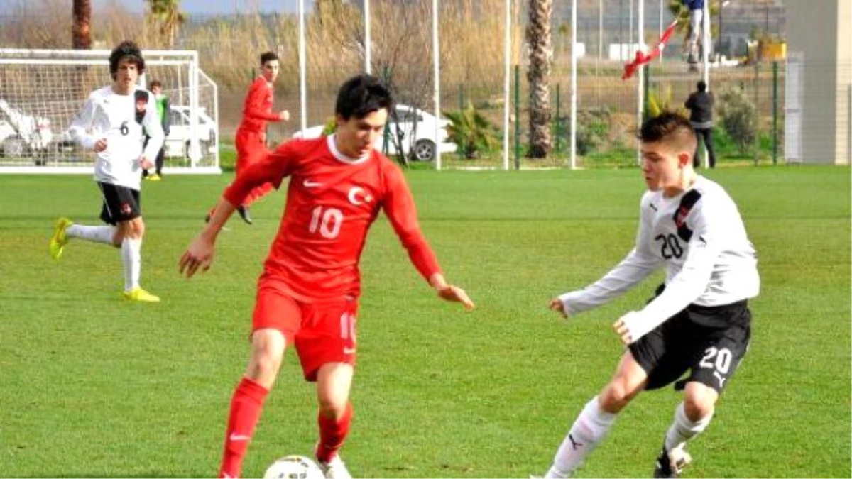 Türkiye U-15 Milli Takımı, Avusturya ile 1-1 Berabere Kaldı