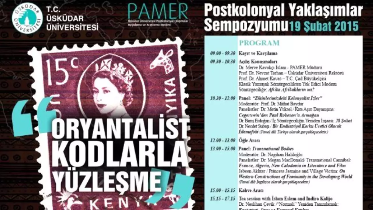 Üsküdar Üniversitesi\'nden Postkolonyal Yaklaşımlar Sempozyumu