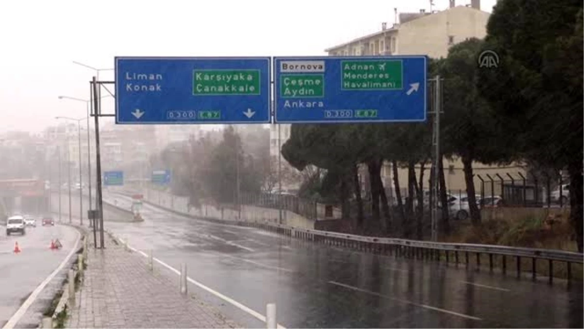 İzmir ve Manisa\'da Yüksek Kesimlere Kar Yağdı