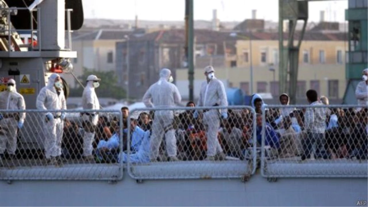 Akdeniz\'de İki Tekne Battı, 203 Göçmen Hayatını Kaybetti