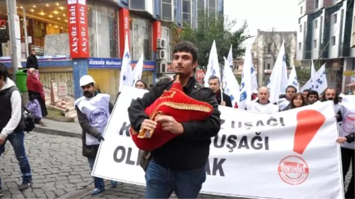 Ankara\'ya Yürüyen TMMOB Karadeniz Grubu Rize\'ye Ulaştı (2)