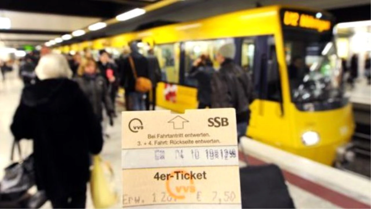 Almanya\'da Günde 30 Milyon Kişi Toplu Taşıma Araçlarını Kullanıyor