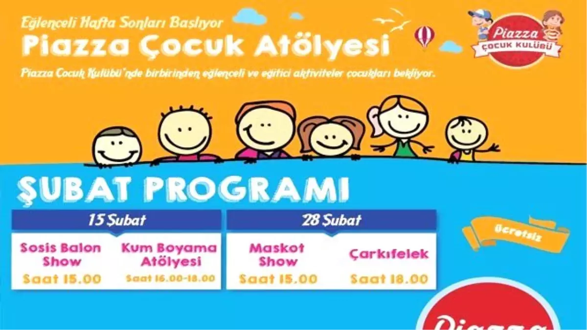 Çocuk Atölyesi İlgi Görüyor