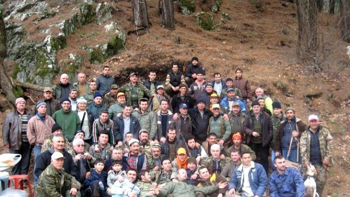 Edremitli Avcılardan Domuz Avı