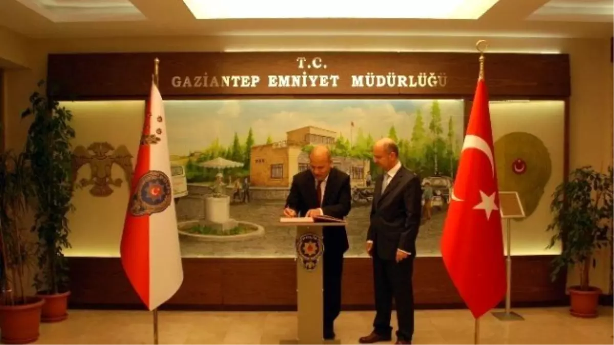 Gaziantep Cumhuriyet Başsavcısı Emniyet Müdürünü Ziyaret Etti