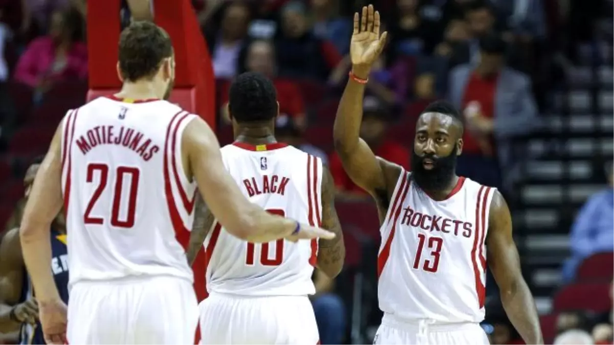 Houston Rockets\'ı James Harden Taşıdı