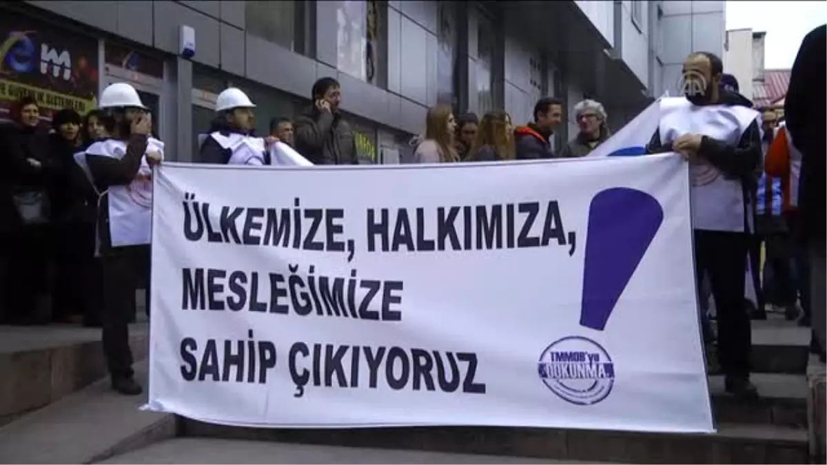 Mimar ve Mühendisler "Torba Yasa"Yı Protesto Etti