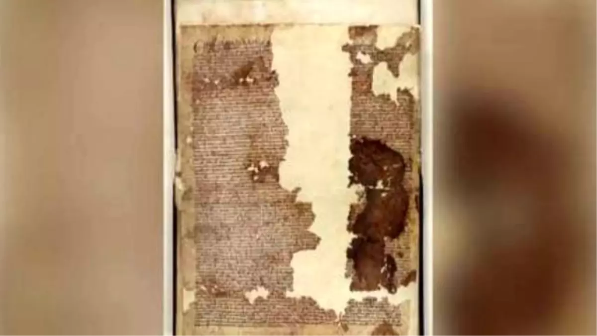 Original Copy Of Magna Carta Found İn British Scrapbook