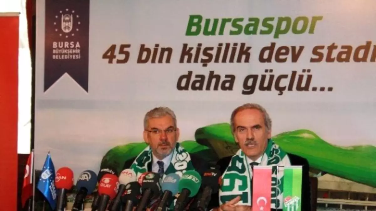 Timsah Arena\'nın Anahtarı Bursaspor\'da