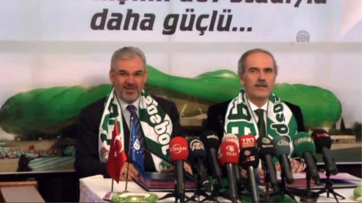 Timsah Arena Stadı" Bursaspor Kulübüne Devredildi