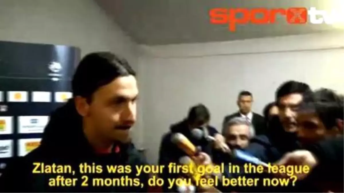 Zlatan Muhabiri Fena Haşladı