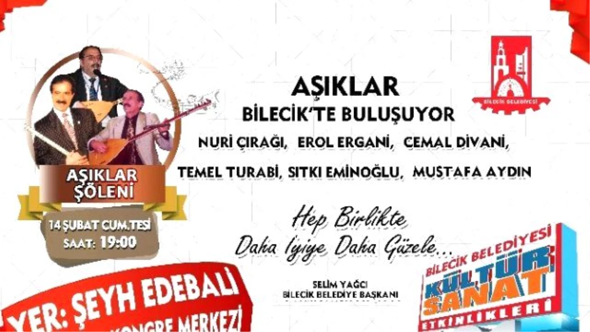 Aşıklar Bilecik\'te Buluşuyor