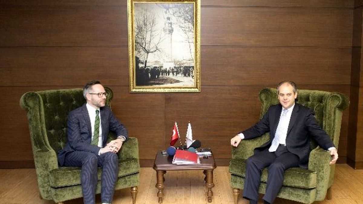 Bakan Kılıç, Almanya Devlet Bakanı Roth\'u Kabul Etti