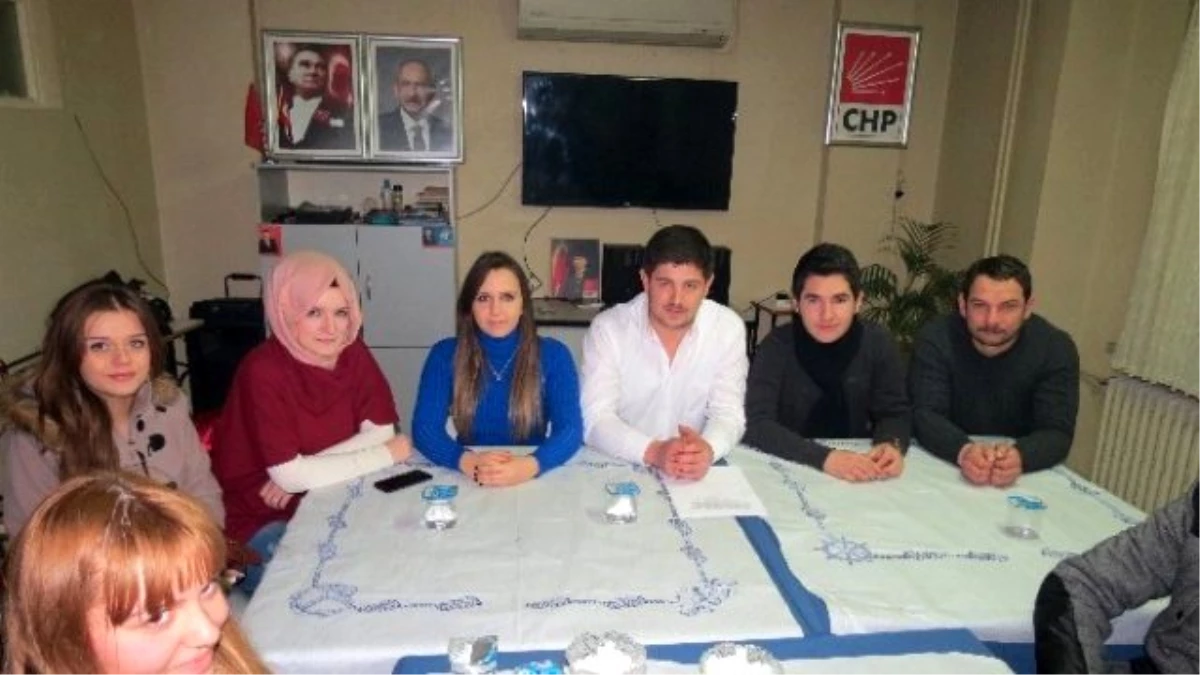 CHP Malkara Gençlik Kolları\'nda Akyol, Görevini Devraldı