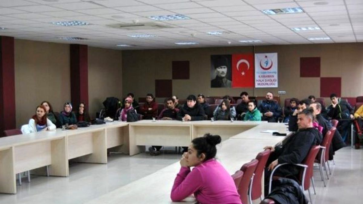 Karaman\'da Antrenör ve Liderlere Madde Bağımlılığı Eğitimi Verildi