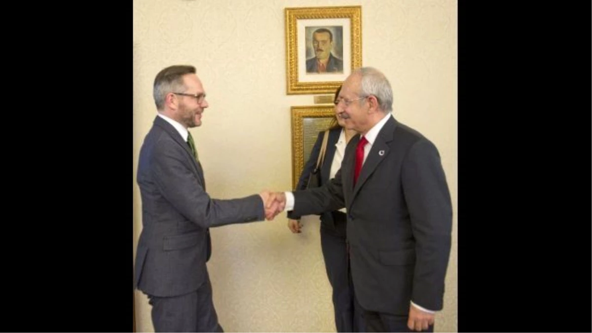 Kılıçdaroğlu Almanya Devlet Bakanı Michael Roth ile Görüştü