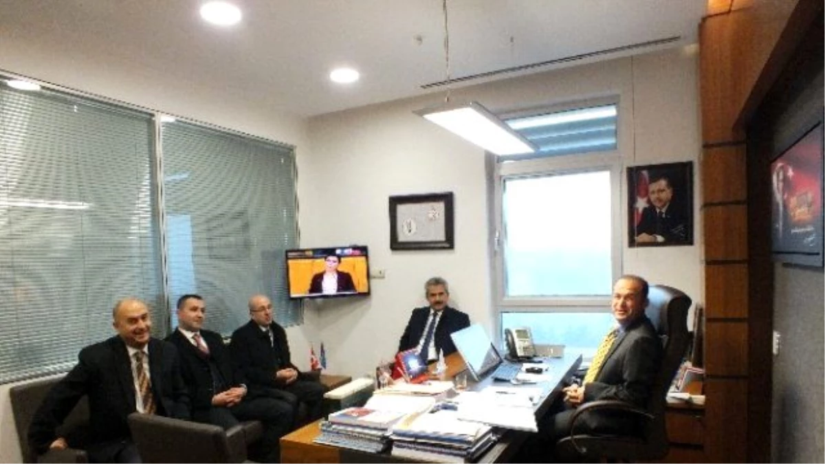 MHP İl Başkanı Yılmaz\'dan AK Parti Milletvekili Akgün\'e Ziyaret