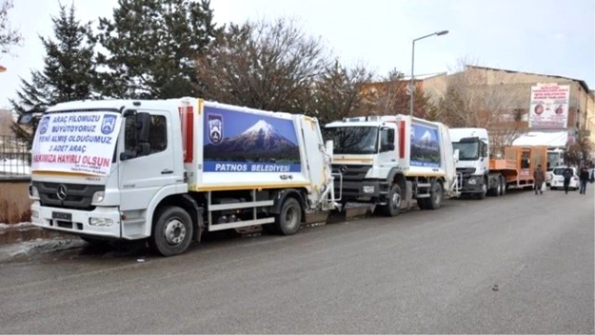 Patnos Belediyesi Araç Sayısını Arttırıyor