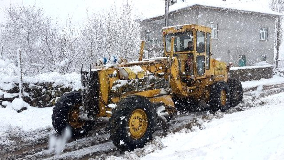 Seydişehir\'de Kar Yağışı Etkili Oluyor