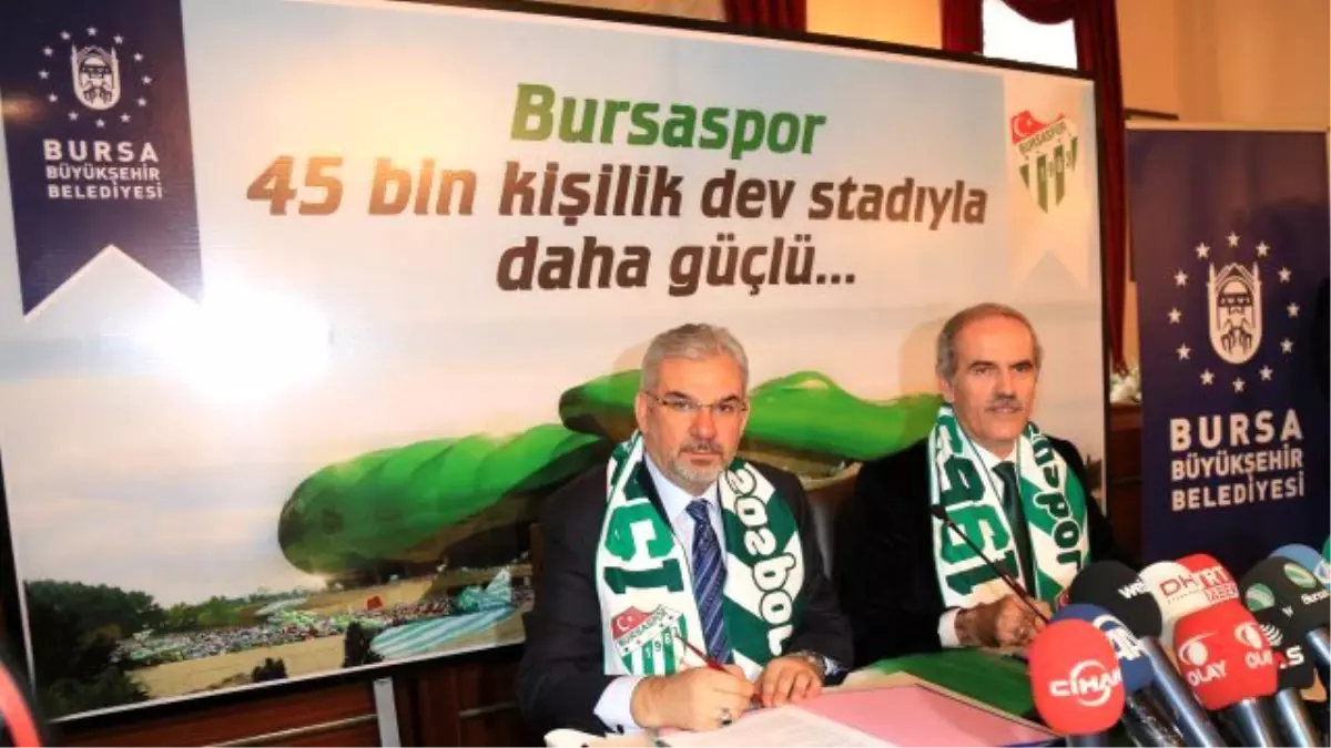 Yeni Stadyum Bursaspor\'da