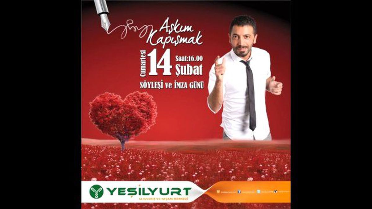 Yeşilyurt Avm\'de \'Aşkım Kapışmak\' İmza Günü