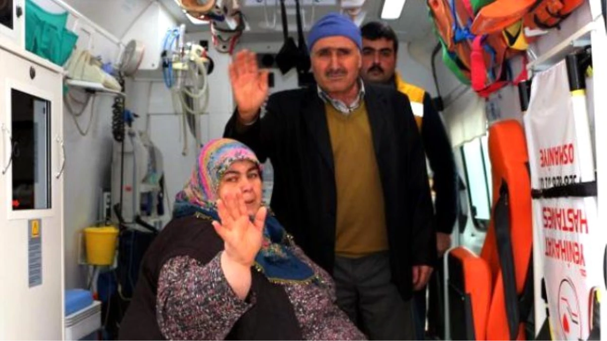 Kahramanmaraş\'ta 230 Kiloluk Kadına Özel Hastane Sahip Çıktı