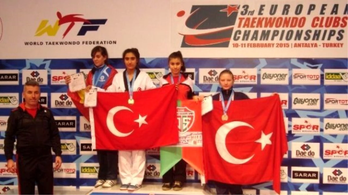 Avrupa Kulüpler Arası Tekvando Şampiyonası\'na Osmaneli Damga Vurdu
