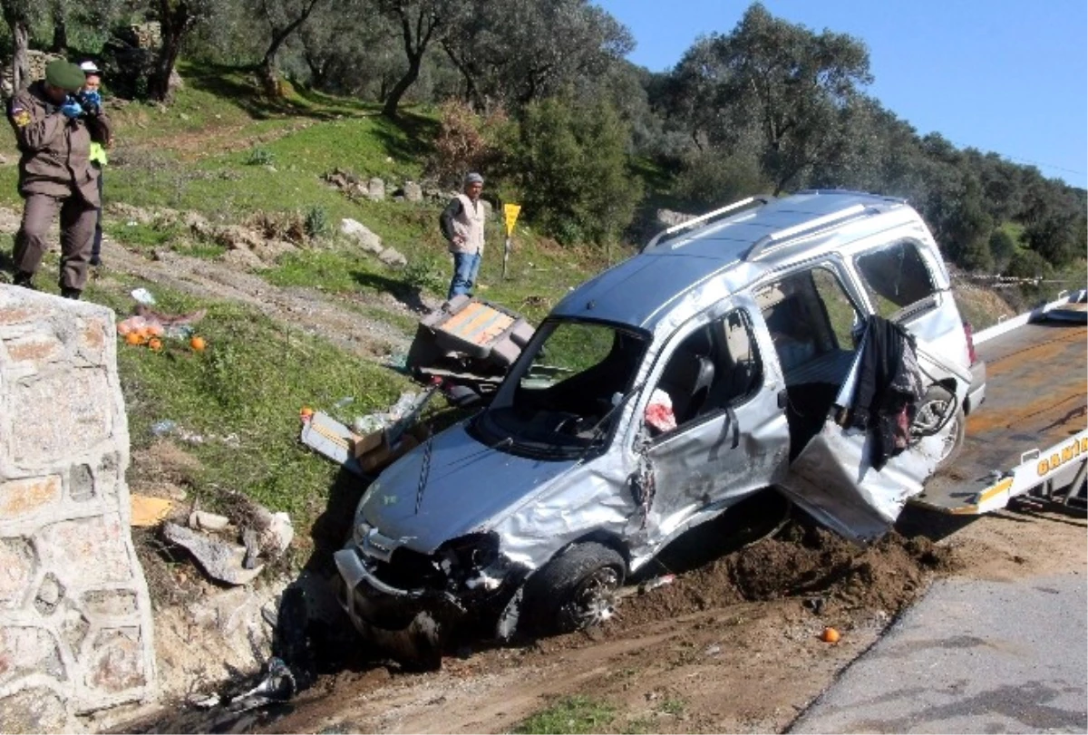 Aydın\'da Trafik Kazası: 1 Ölü, 4 Yaralı