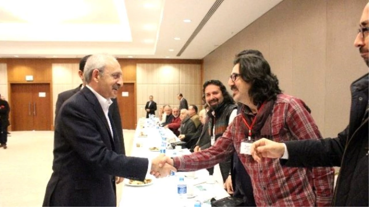 CHP Genel Başkanı Kılıçdaroğlu Yerel Sanatçılarla Buluştu