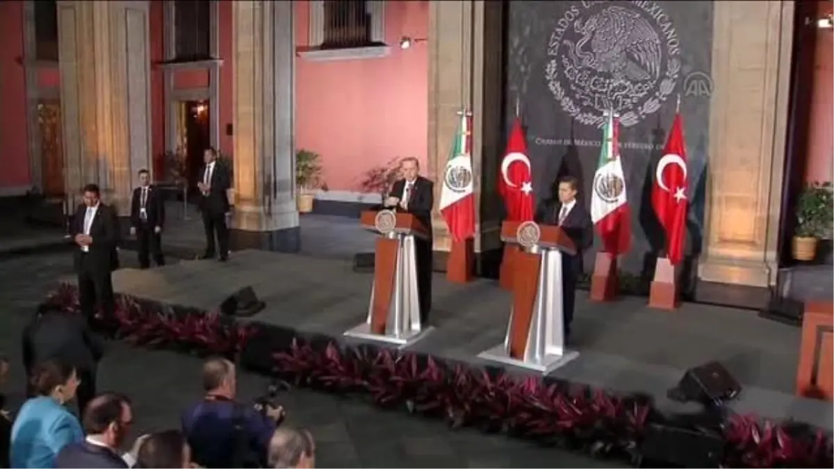 Erdoğan: "Meksika, Türkiye\'nin Latin Amerika\'daki En Büyük Ticari Ortağı"