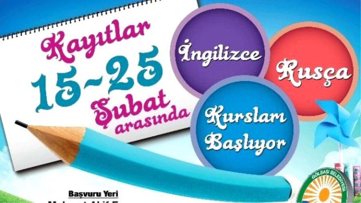 Gölbaşı Belediyesi Ücretsiz Kurslarına Yenilerini Ekledi