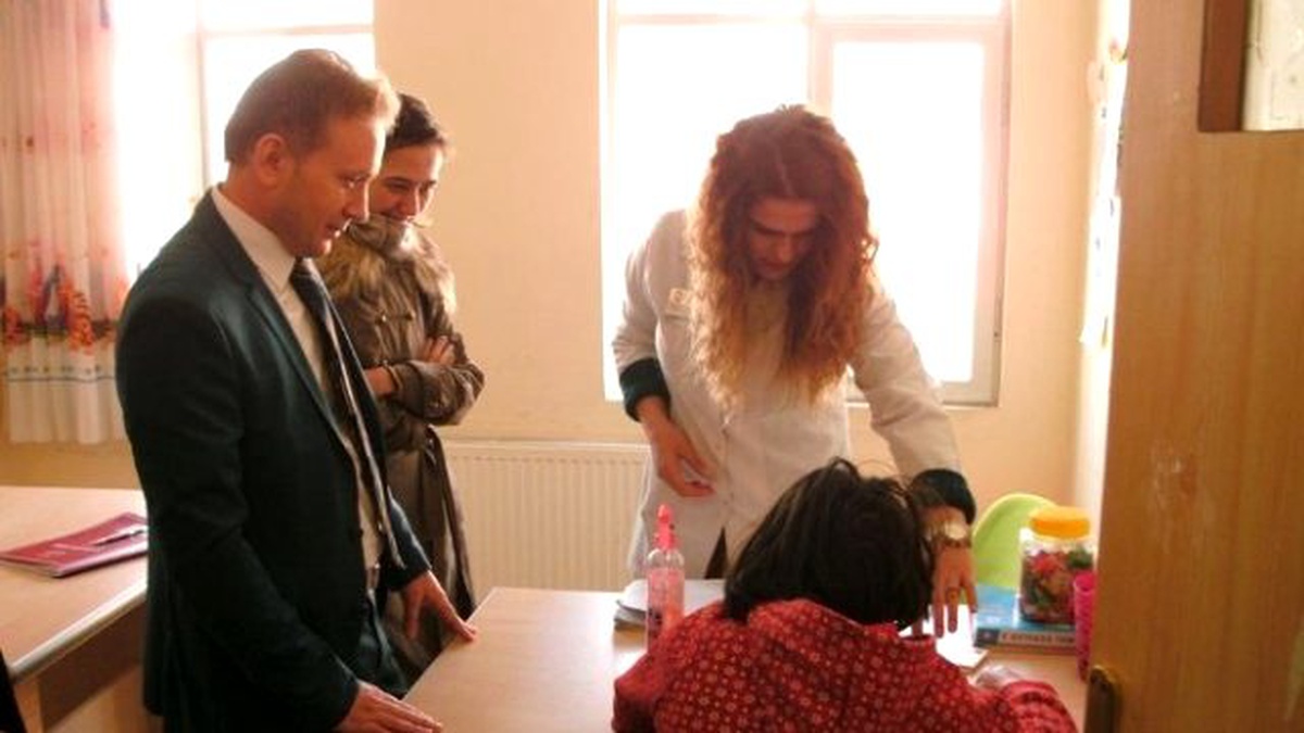 Kaymakam Tanrıkulu, Rehabilitasyon Merkezini Ziyaret Etti