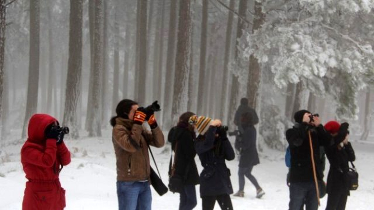 Kazdağları Kış Aylarında da Fotoğrafçıların İlgisini Çekiyor
