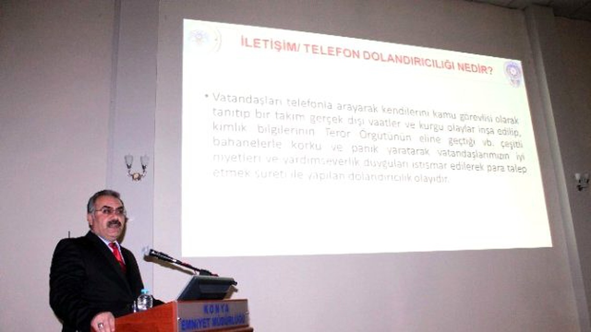 Konya\'da Vatandaşlar 2014 Yılında Yaklaşık 3 Milyon TL Dolandırılmış