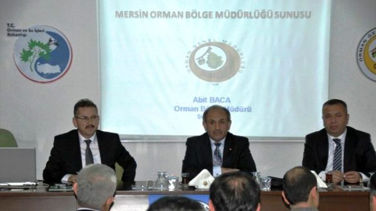 Orman Genel Müdürü Yardımcısı Coşkun Mersin\'de