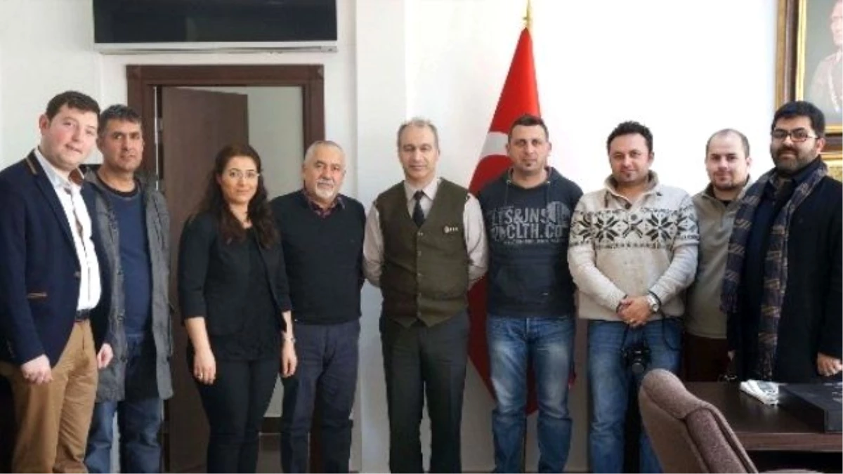 Tgd\'den, Edirne Belediye Başkanı Gürkan ile Jandarma Komutanı Ersan\'a Ziyaret