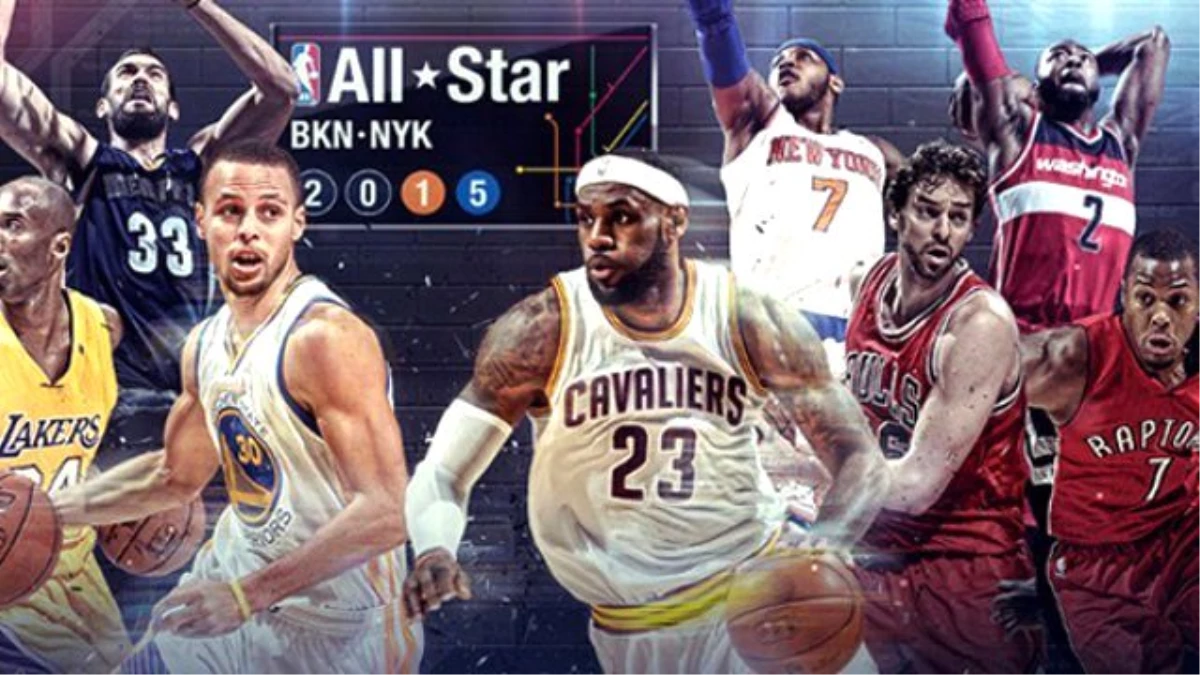 Türkiye Hariç Bütün Dünya 2015 NBA All Star\'ı Canlı İzleyecek