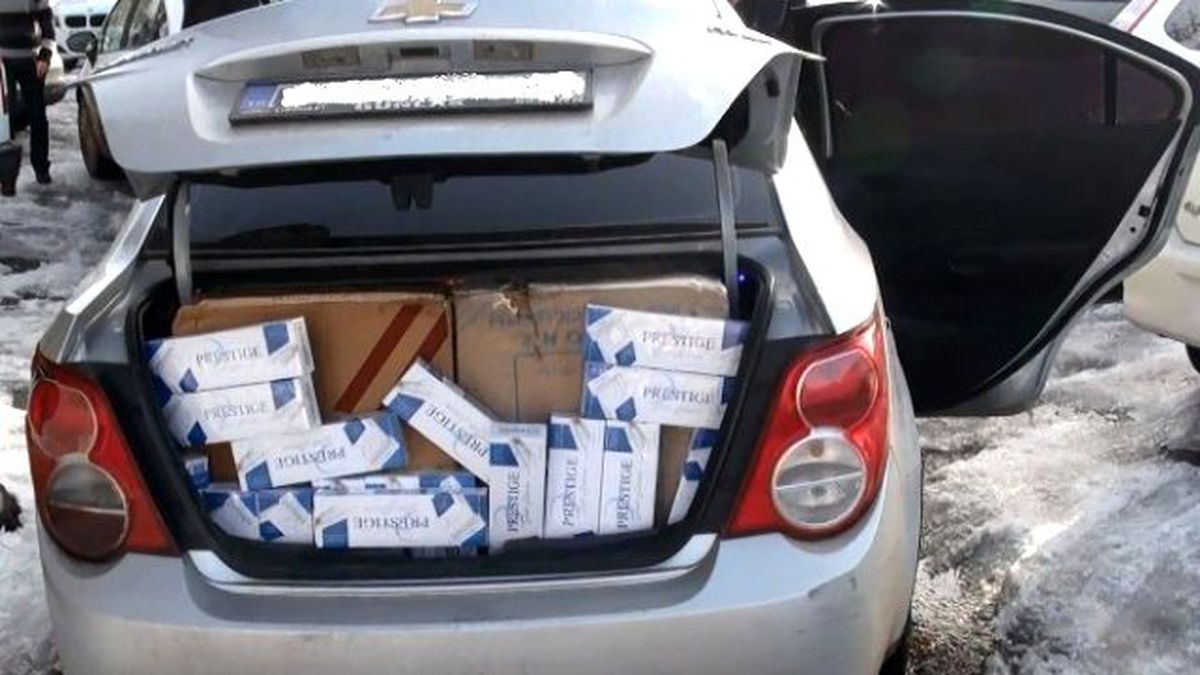 Kars\'ta 10 Bin Paket Kaçak Sigara Ele Geçirildi