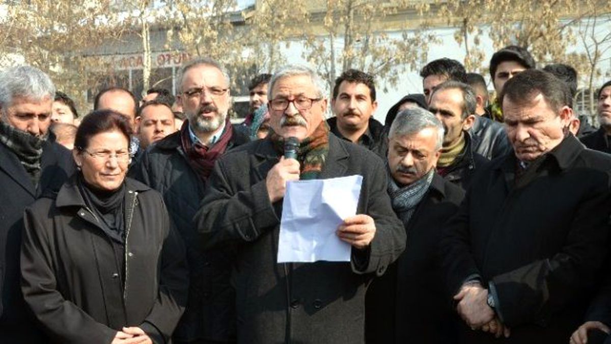 Ağrı\'da 15 Şubat Protestosu