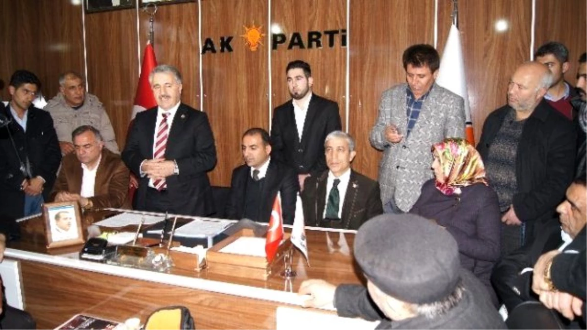 AK Parti Kars Milletvekilleri Kağızman\'da