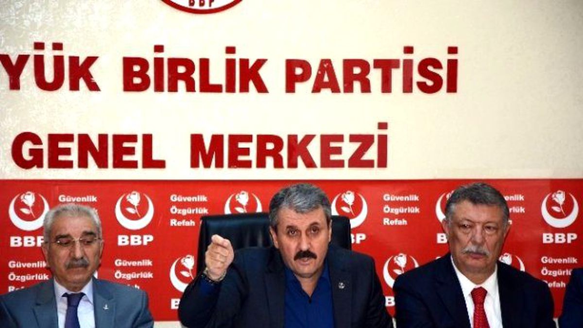 BBP Genel Başkanı Destici, Özgecan\'ın Katillerine İdam İstedi