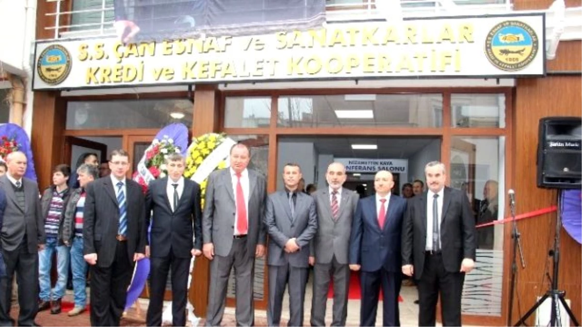 Çan\'da Kooperatif Hizmet Binası Açıldı