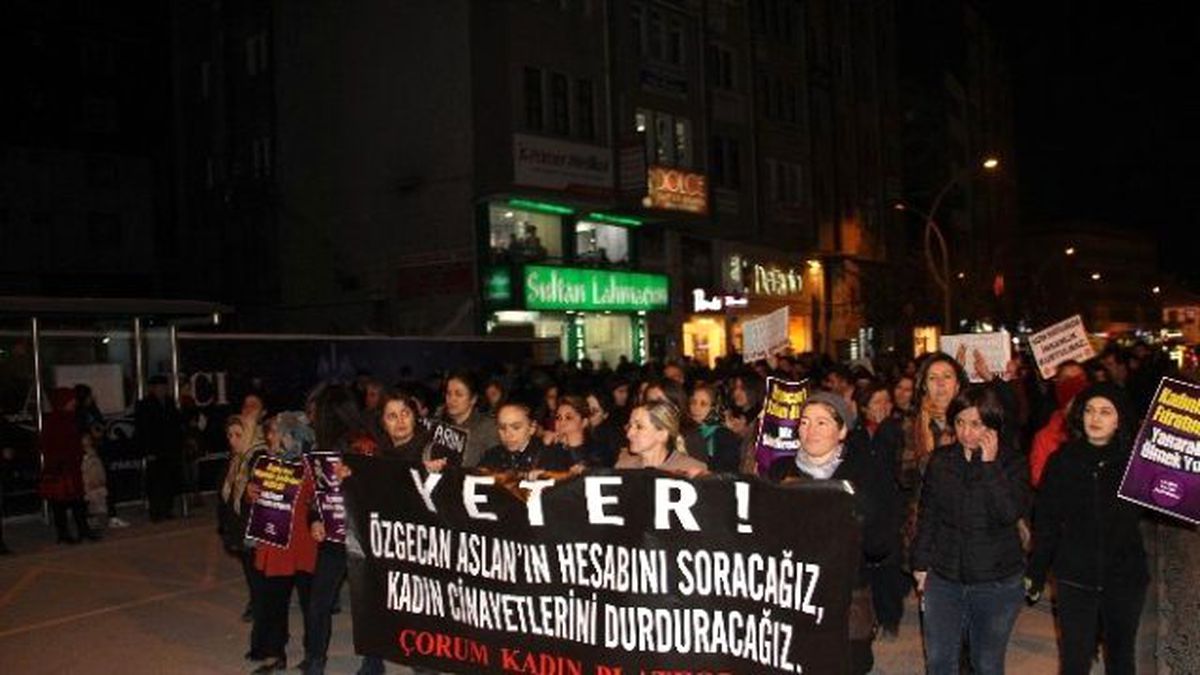 Çorum, Özgecan İçin Ayakta