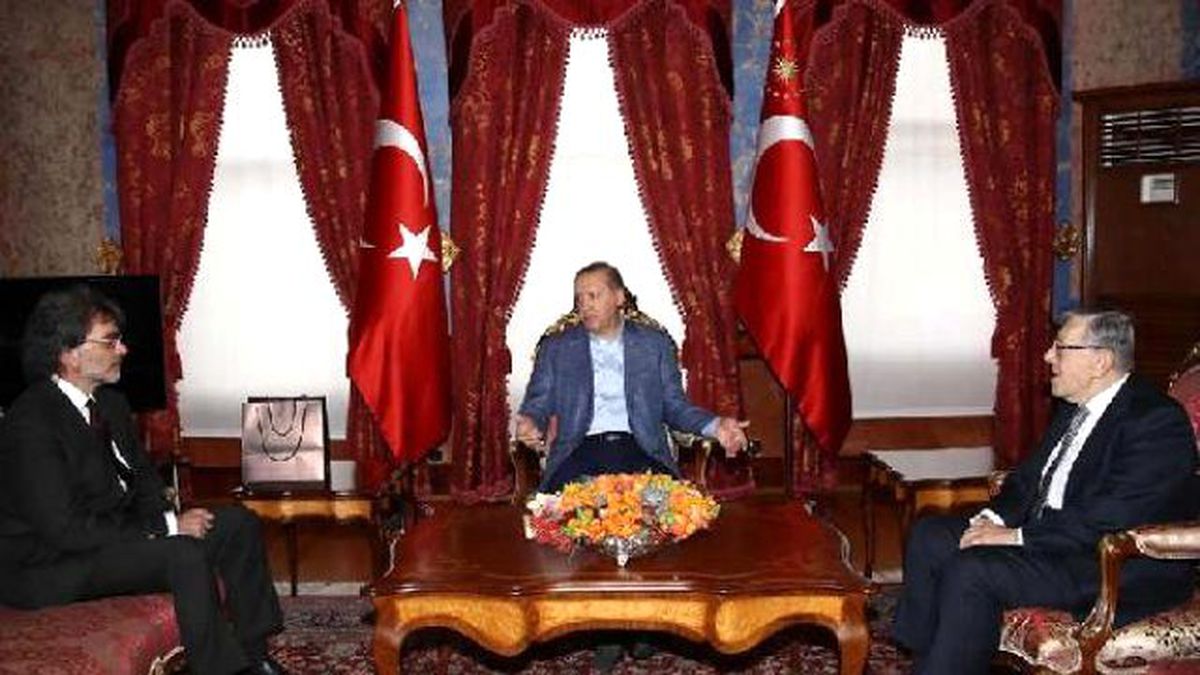 Cumhurbaşkanı Erdoğan, Türk Musevi Cemaati Başkanı İbrahimzadeh ile Görüştü