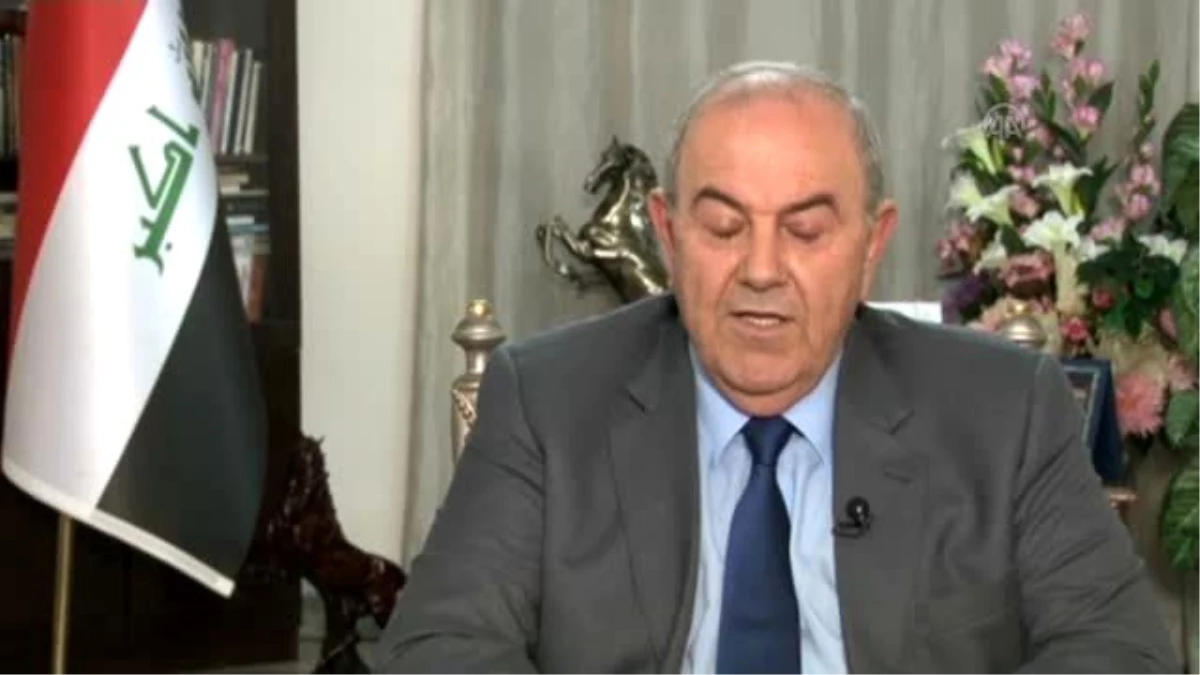 Irak Cumhurbaşkan Yardımcısı Allavi Aa\'ya Konuştu