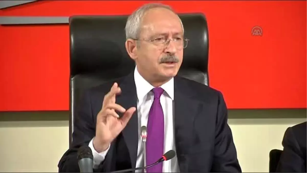 Kılıçdaroğlu : "Açık Çek Veriyorum"