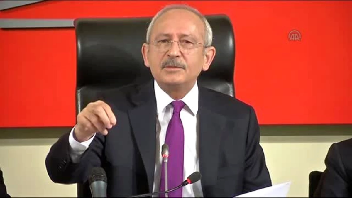 Kılıçdaroğlu: "Başarılı Oldukları Bir Tek Politika Yok"